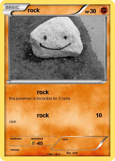 Pokemon rock