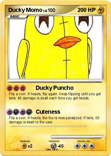 Pokemon Ducky Momo