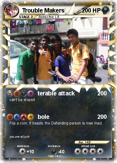 Pokemon Trouble Makers