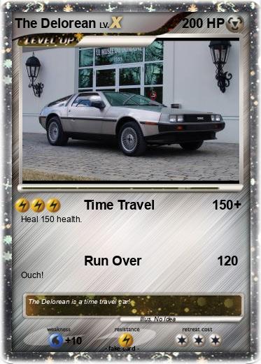 Pokemon The Delorean