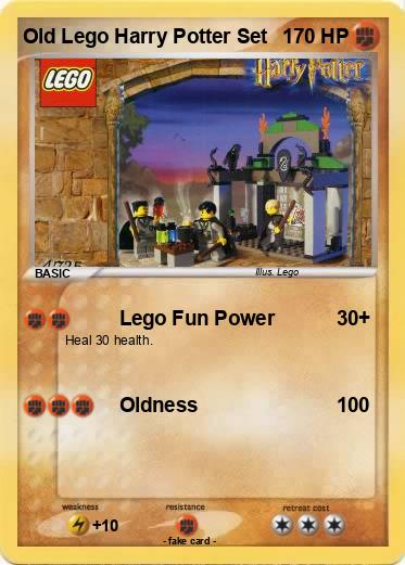 Pokemon Old Lego Harry Potter Set