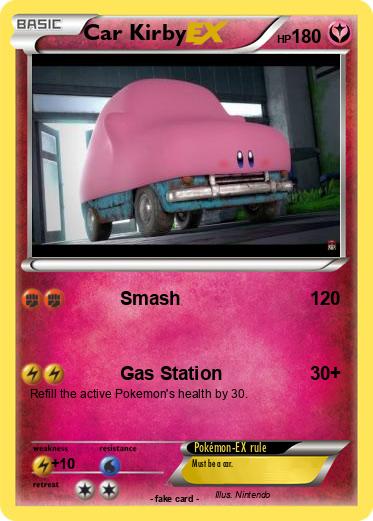 Pokemon Car Kirby