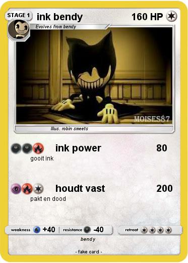 Pokemon ink bendy