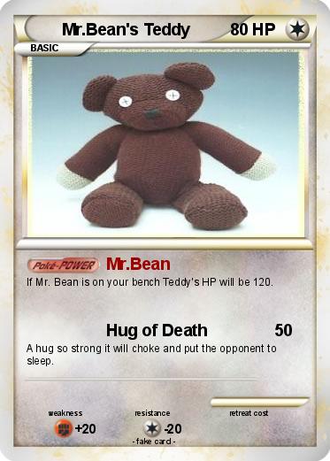 Pokemon Mr.Bean's Teddy