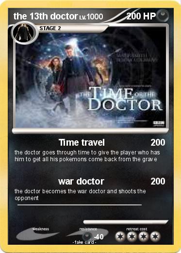 Pokemon the 13th doctor