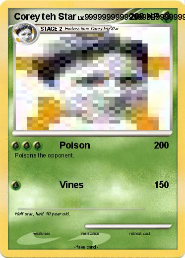 Pokemon Corey teh Star