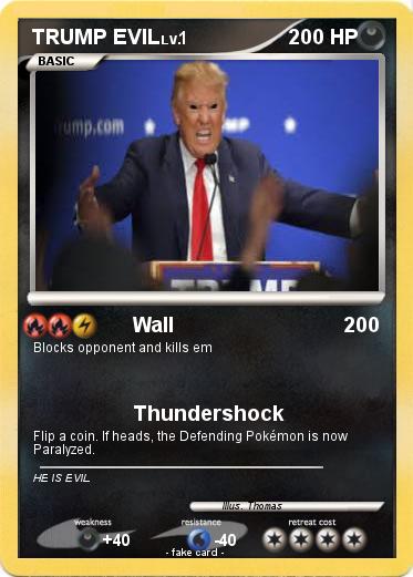 Pokemon TRUMP EVIL