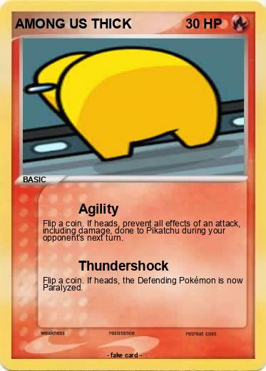 Pokemon AMONG US THICK