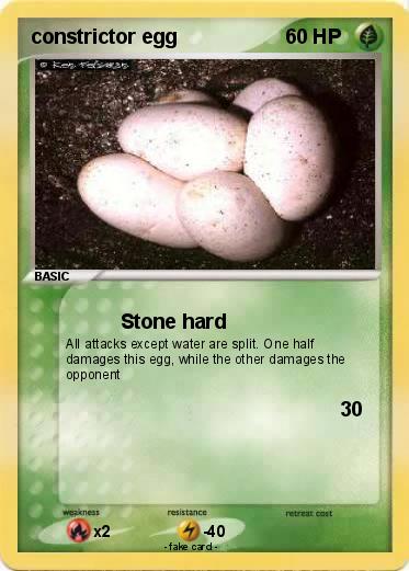 Pokemon constrictor egg