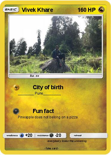 Pokemon Vivek Khare