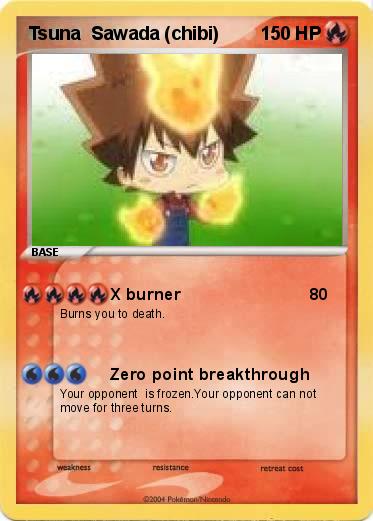 Pokemon Tsuna  Sawada (chibi)
