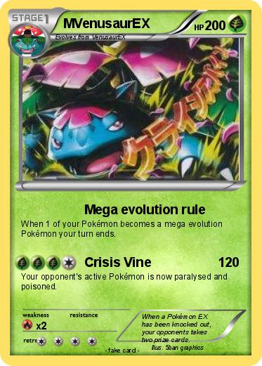 Pokemon MVenusaurEX