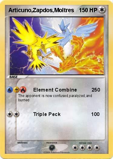 Pokemon Articuno,Zapdos,Moltres