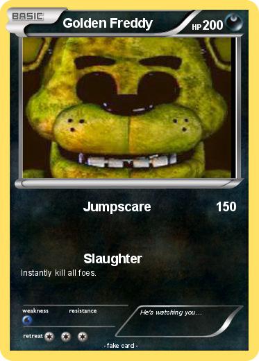 Pokemon Golden Freddy