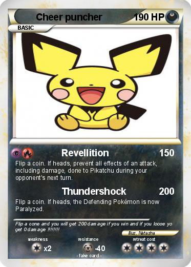 Pokemon Cheer puncher