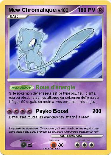 Pokemon Mew Chromatique