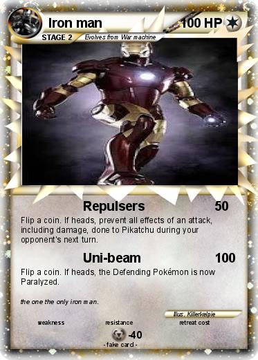 Pokemon Iron man