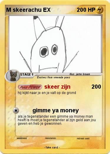 Pokemon M skeerachu EX