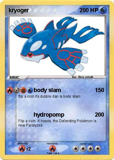 Pokemon kryoger