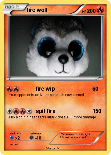 Pokemon fire wolf