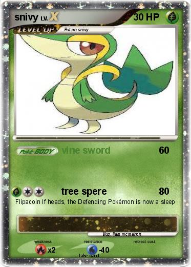 Pokemon snivy