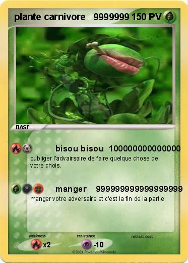 Pokemon plante carnivore   9999999