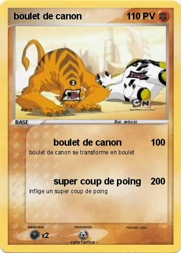 Pokemon boulet de canon