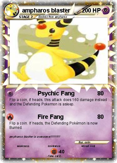 Pokemon ampharos blaster