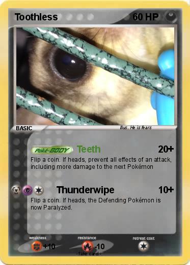 Pokemon Toothless