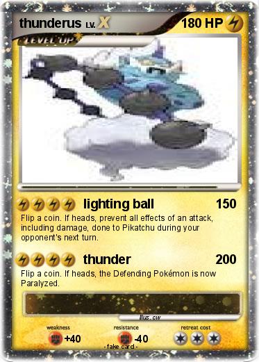 Pokemon thunderus