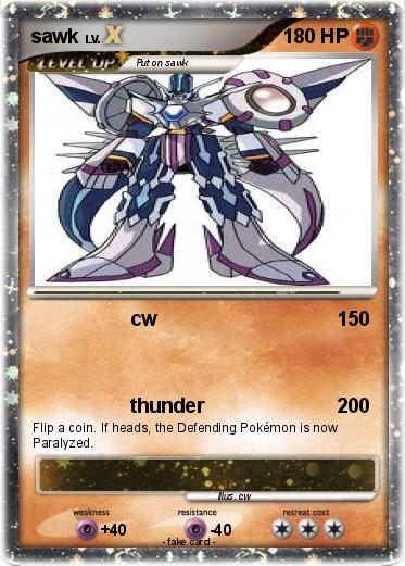 Pokemon sawk