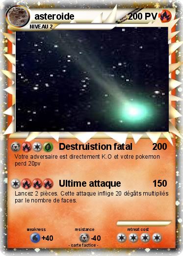 Pokemon asteroide