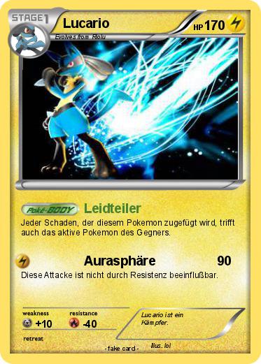 Pokemon Lucario