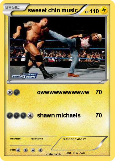 Pokemon sweeet chin music