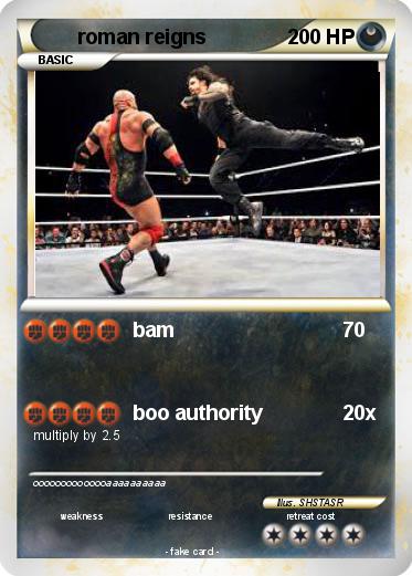 Pokemon roman reigns