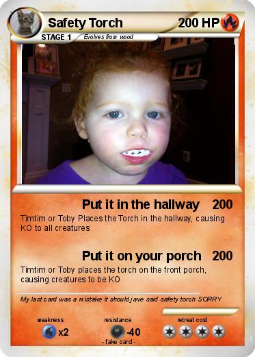 Pokemon Safety Torch