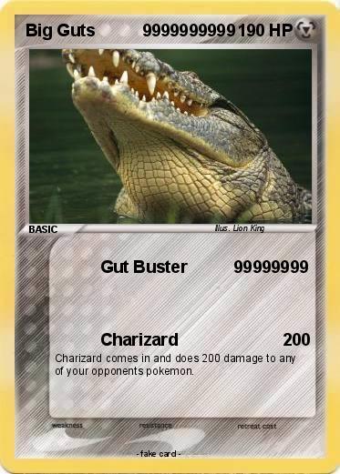 Pokemon Big Guts          9999999999
