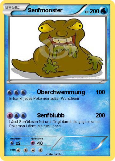 Pokemon Senfmonster