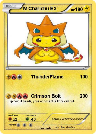 Pokemon M Charichu EX