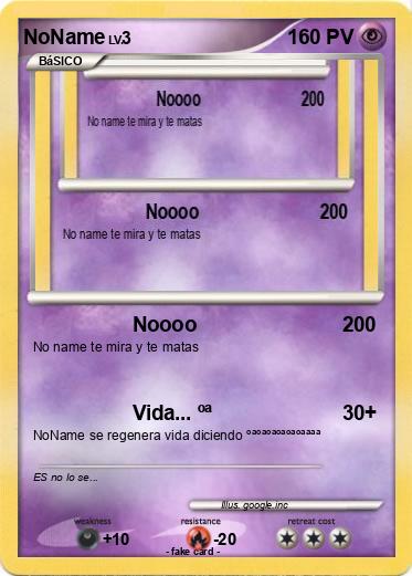 Pokemon NoName
