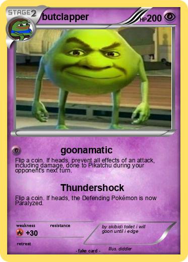 Pokemon butclapper