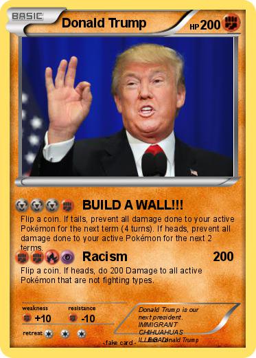 Pokemon Donald Trump