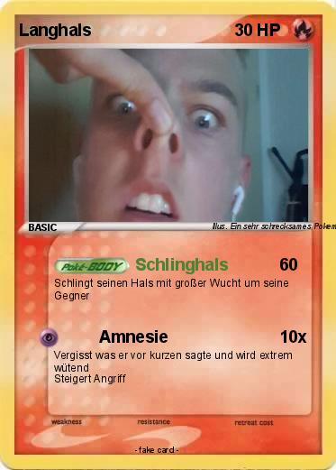 Pokemon Langhals