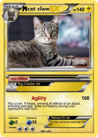 Pokemon cat claw