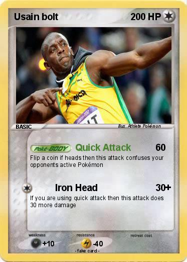 Pokemon Usain bolt