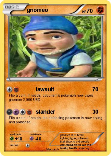 Pokemon gnomeo