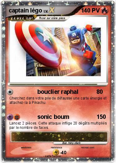 Pokemon captain légo
