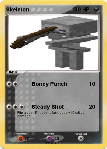 Pokemon Skeleton