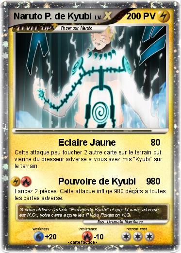 Pokemon Naruto P. de Kyubi