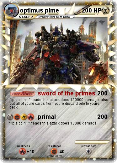 Pokemon optimus pime